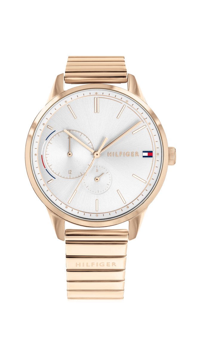 Tommy Hilfiger - Horloge - Vrouwen - Rosékleurig Ø 38 1782021