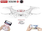 Syma X5UW-D FPV LIVE Draaibaar Camera + Altitude mode + App control mode + Extra accu !