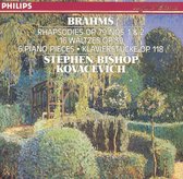 Brahms: Rhapsodies Op. 79 Nos. 1 & 2; 16 Waltzes, Op. 39; 6 Piano Pieces, Op. 118
