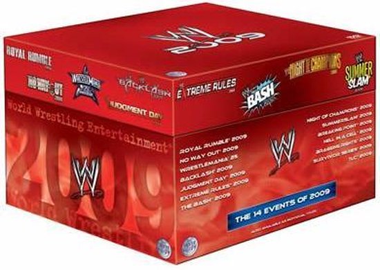 Cover van de film 'WWE - WWE 2009 Pay-Per-View Collection Box'