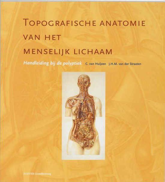 9789035224285 - Topografische anatomie van het menselijk lichaam