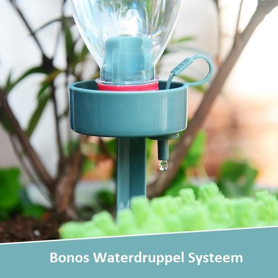 Automatisch bewateringsysteem: planten druppelaar, 4 snelheden, 5 stuks |  bol