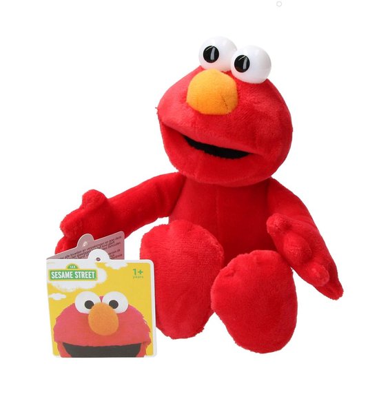 ondernemer kogel ethisch Sesamstraat Pluche Elmo 25cm|de Originele Knuffel | bol.com