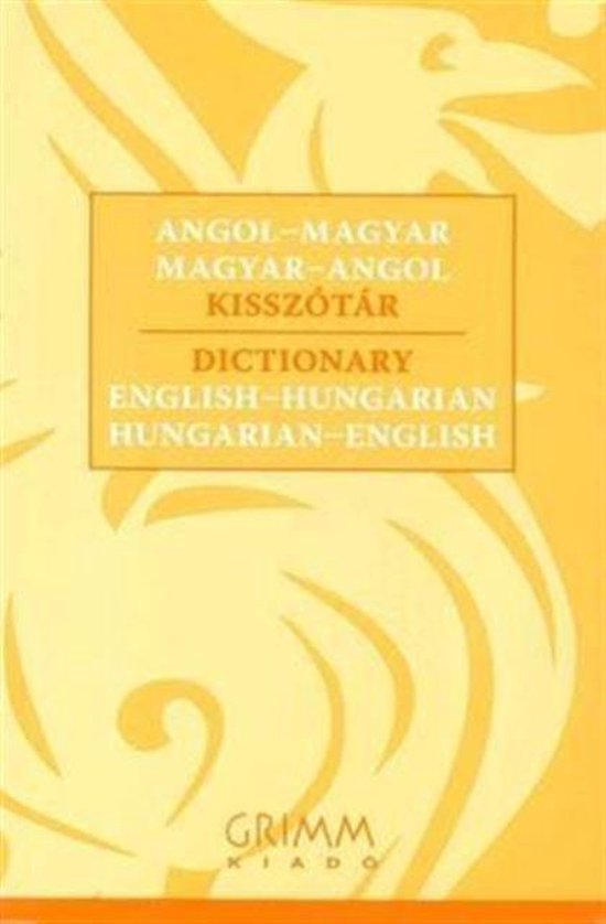 EnglishHungarian & HungarianEnglish Dictionary 9789639954526 P. M