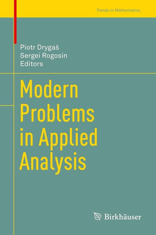 Trends in Mathematics - Modern Problems in Applied Analysis (ebook ...