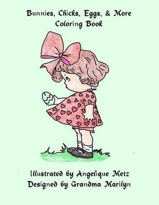 Bunnies, Chicks, Eggs & More Coloring Book - cover