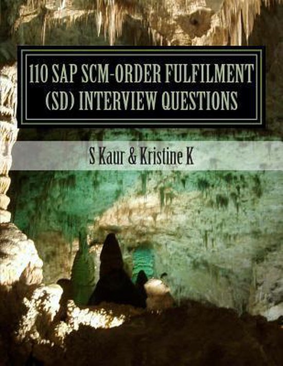 110 SAP SCM-Order Fulfilment (SD) Interview Questions - cover