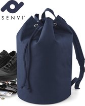 Senvi Rugzak - Backpack met trekkoord Blauw NIEUW