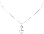 Lilly 102.4525.40 Ketting Zilver 40cm CZ