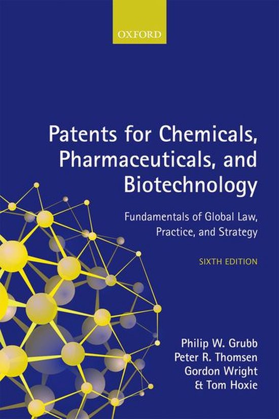 Patents for Chemicals, Pharmaceuticals, and Biotechnology - cover
