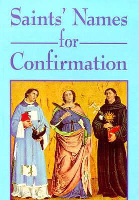 Saints' Names for Confirmation, Pamela Hill 9781861210005 Boeken
