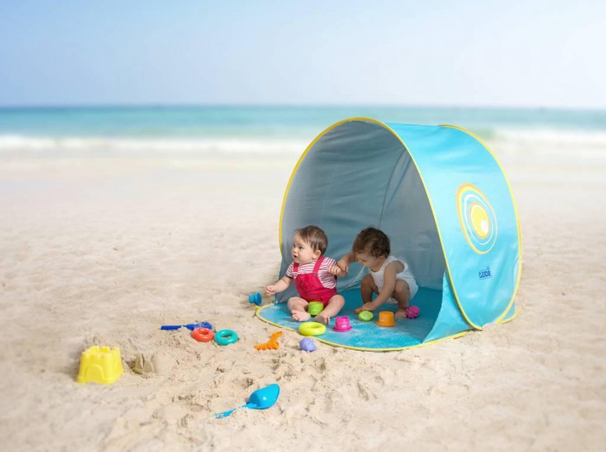 UV-baby tent 'Beach' - Strandtentje - Zonnescherm Baby - Ludi UV 50 |  bol.com