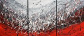 Abstract Schilderij Pulse 3-luik
