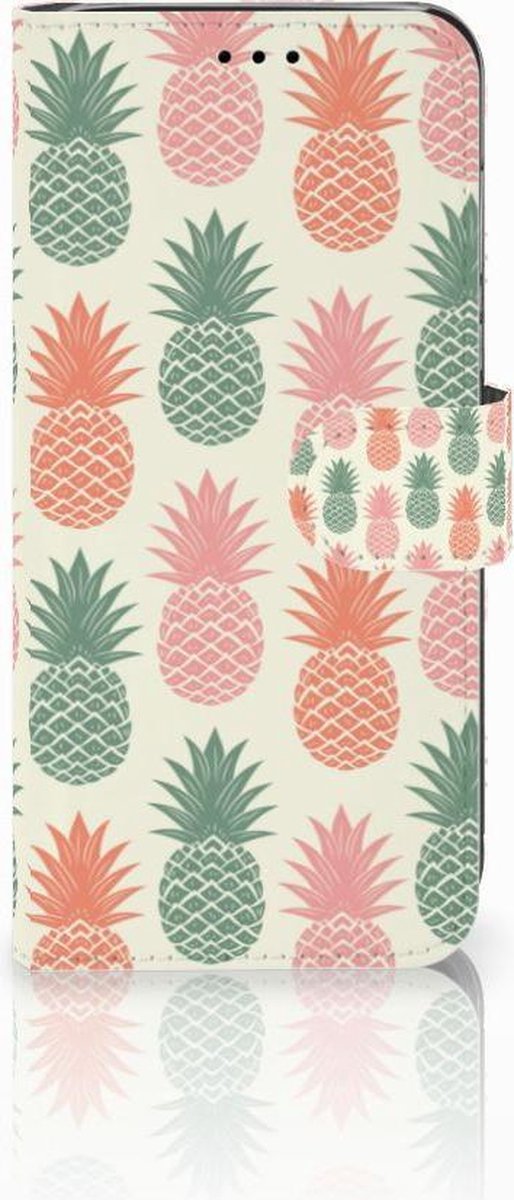 Huawei P20 Lite Book Cover Ananas