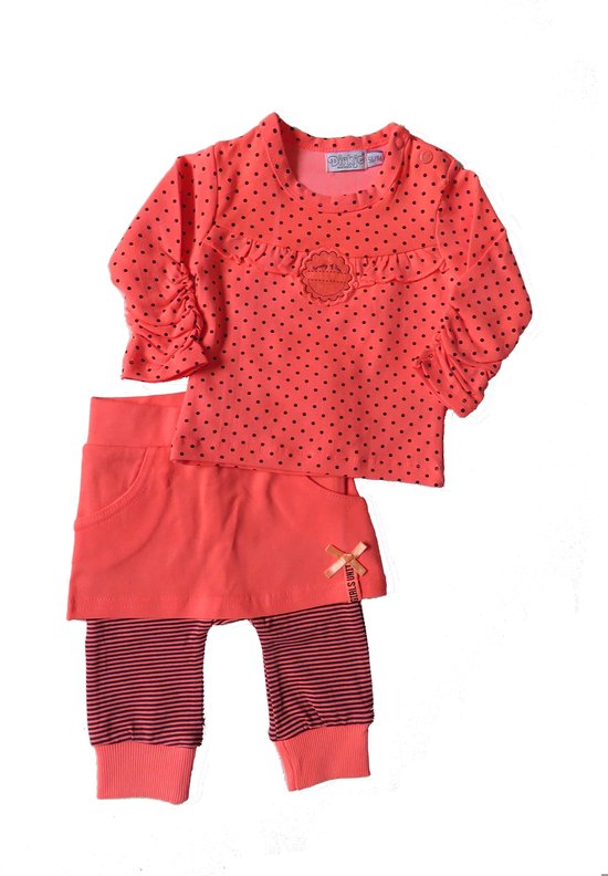 Dirkje babykleding 2-delig setje meisjes maat 80 | bol.com