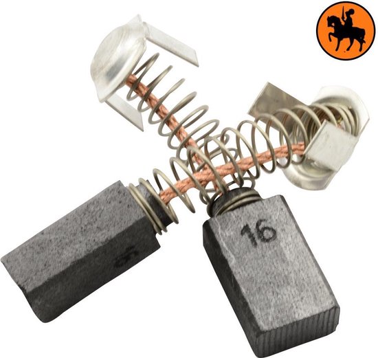 Jeu de balais de charbon pour Hitachi Hammer DH 38YB1 - 7x11x17mm