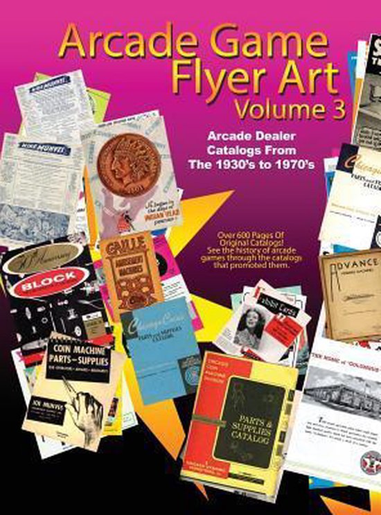 Arcade Game Flyer Art Volume 3 - cover