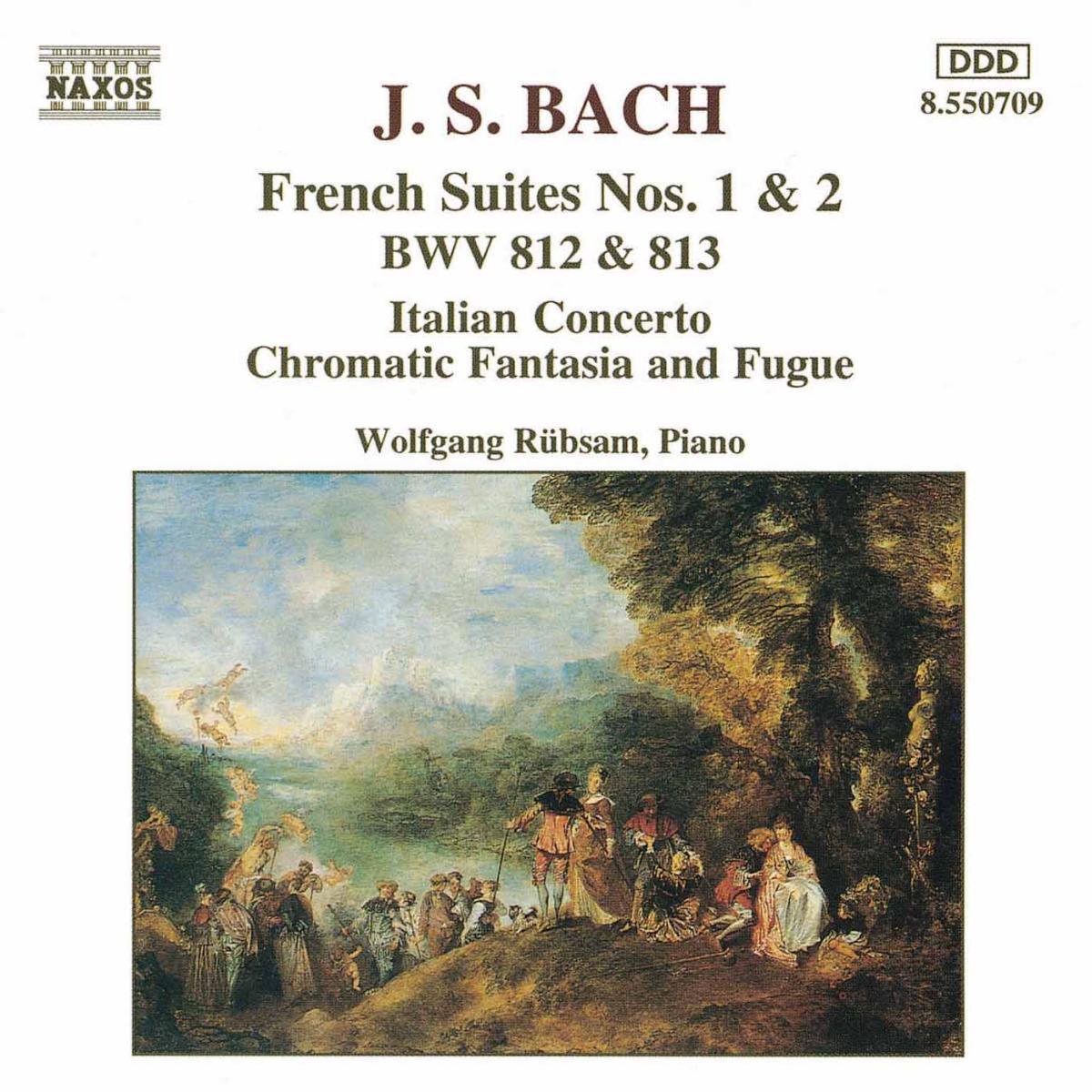 Wolfgang Rübsam - J.S. Bach: French Suites 1 & 2 (CD)