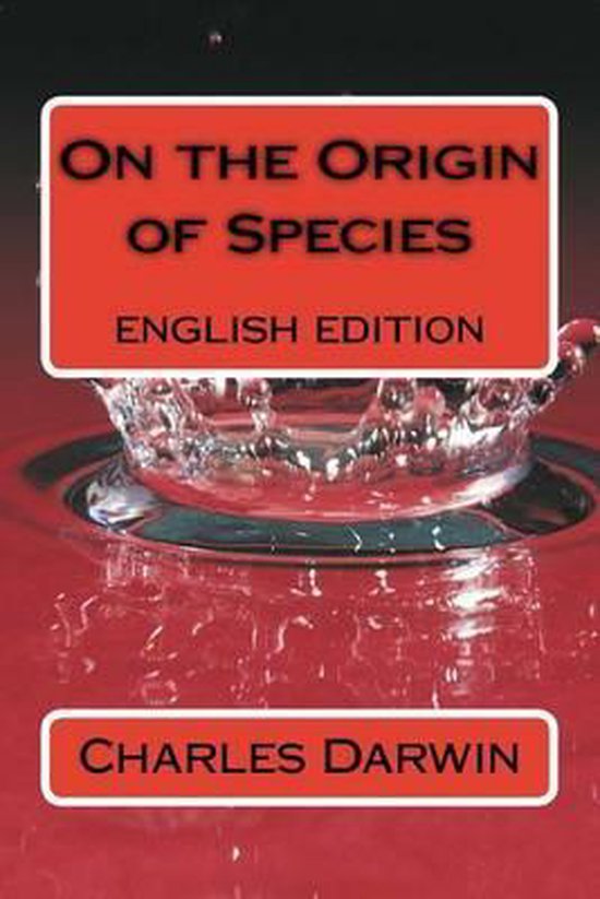 On the Origin of Species - cover