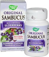 Original Sambucus Bio-Certified Elderberry 30 Lozenges - Nature's Way