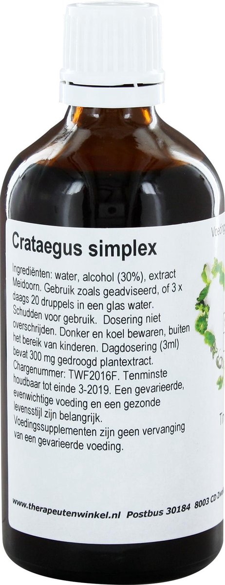 Therapeutenwinkel Crataegus oxyacantha 100 Milliliter