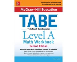 McGraw-Hill Education TABE Level A Math Workbook Second Edition