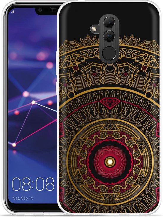 Mixroom Cover In TPU Morbido Per Huawei Mate 20 Pro – Fantasia Macarons Colorati M582