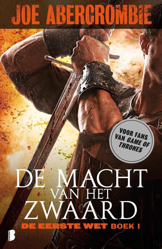 Cover van het boek 'De macht van het zwaard' van J. Abercrombie