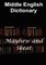 Middle English Dictionary - A. L. Mayhew, Walter W. Skeat