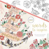 Kaisercraft Kleurboek voor Volwassenen Words to Inspire