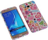 Love TPU Hoesje voor Galaxy J5 2016 J510F Love Kiss