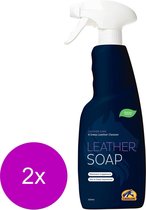 Cavalor Leather Soap Bus Met Spray - Paardenverzorging - 2 x 500 ml