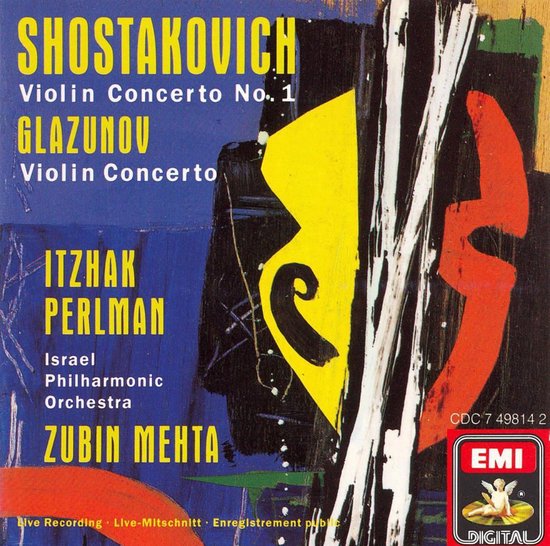 Shostakovich: Violin Concerto No. 1; Glazunov: Violin Concerto
