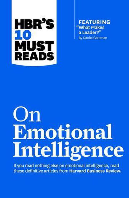 HBR's 10 Must Reads - HBR's 10 Must Reads on Emotional Intel ... - cover