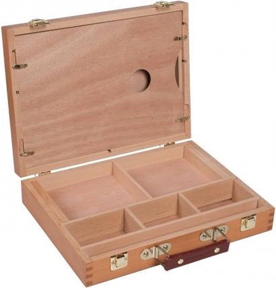 Kangaro K-830004 Tafelezel voor Canvas tot 67 cm Vurenhout/Naturel