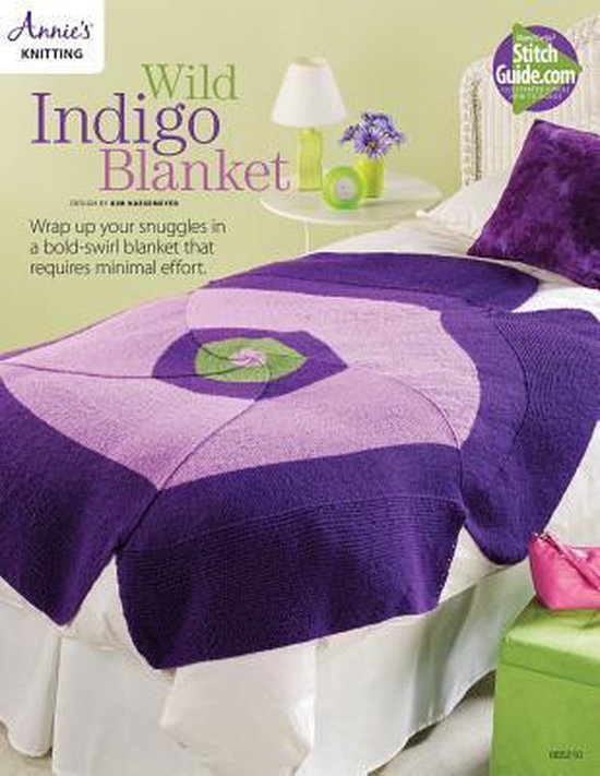 Wild Indigo Blanket Knit Pattern 9781573679114 Annie'S Boeken