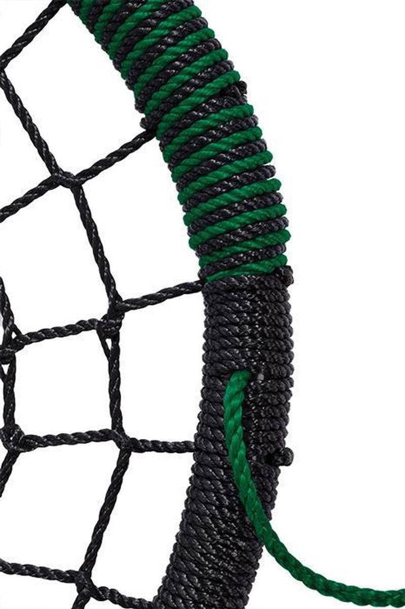 KBT nestschommel Oval- PP - zwart/groen — afbeelding 2