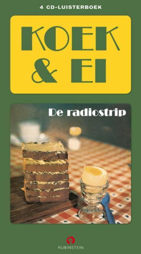 Cover van het boek 'Koek en ei een radiostrip, 4 CD'S' van G. Elfferich en J. Moraal