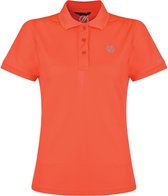 Dare 2b - Women's Set Forth Polo Shirt - Outdoorshirt - Vrouwen - Maat 40 - Oranje