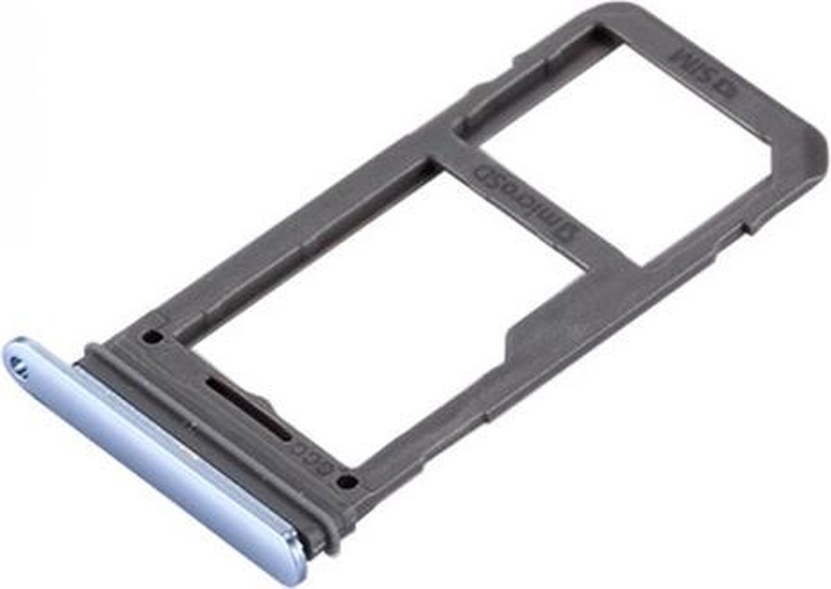 mobtsupply Simkaart houder Blauw geschikt voor Samsung Galaxy S8 SM-G950F / G955F