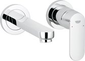 GROHE Eurosmart Cosmopolitan Wastafelkraan - Wandgemonteerd - Chroom