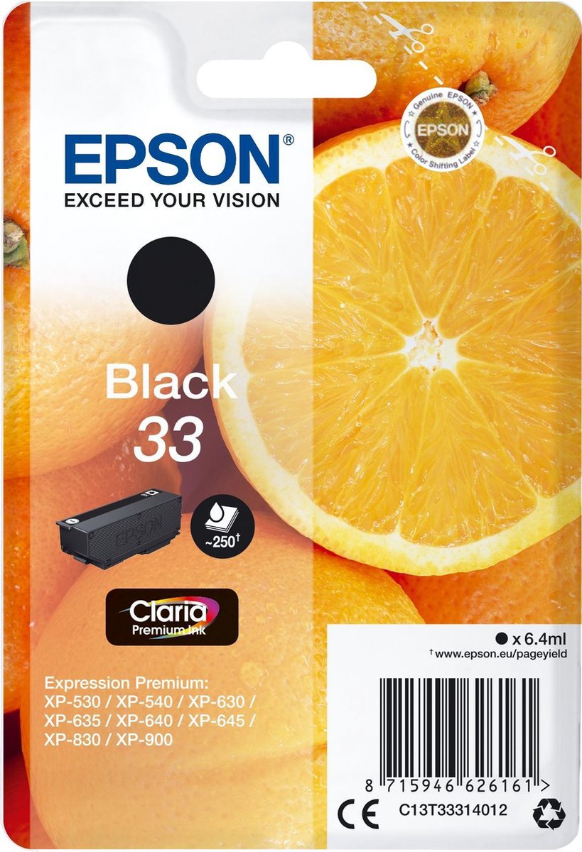 Epson C13T33314022 inktcartridge