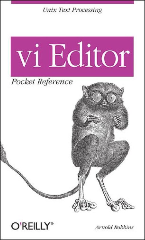 VI Editor Pocket Reference - cover