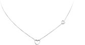 Lilly 102.4528.40 Ketting Zilver 40cm CZ