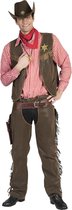 Verkleedpak cowboy man Wild West Wade Man 60-62 - Carnavalskleding