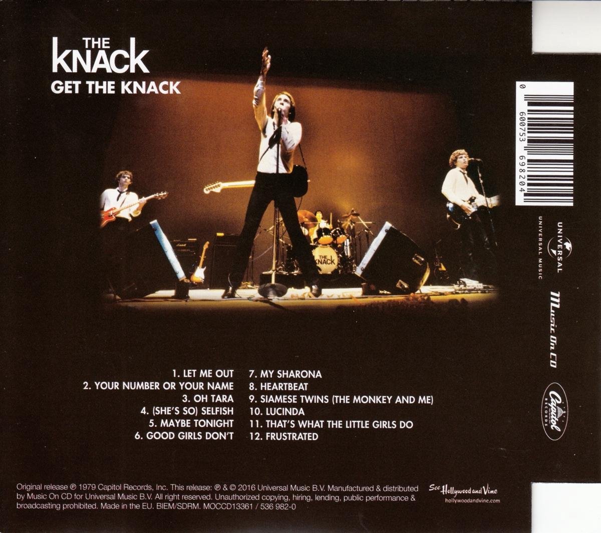 Get the Knack, The Knack CD (album) Muziek