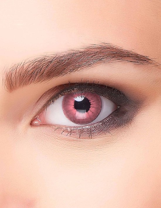 Foto: Zoelibat roze electro contactlenzen voor volwassenen