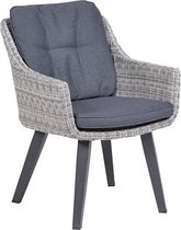 Garden Impressions - Rico dining fauteuil - cloudy grey