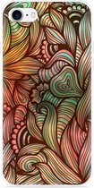 iPhone 7 Hoesje Abstract colorful - Designed by Cazy