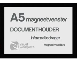 Magneetvensters A5 - Zwart
